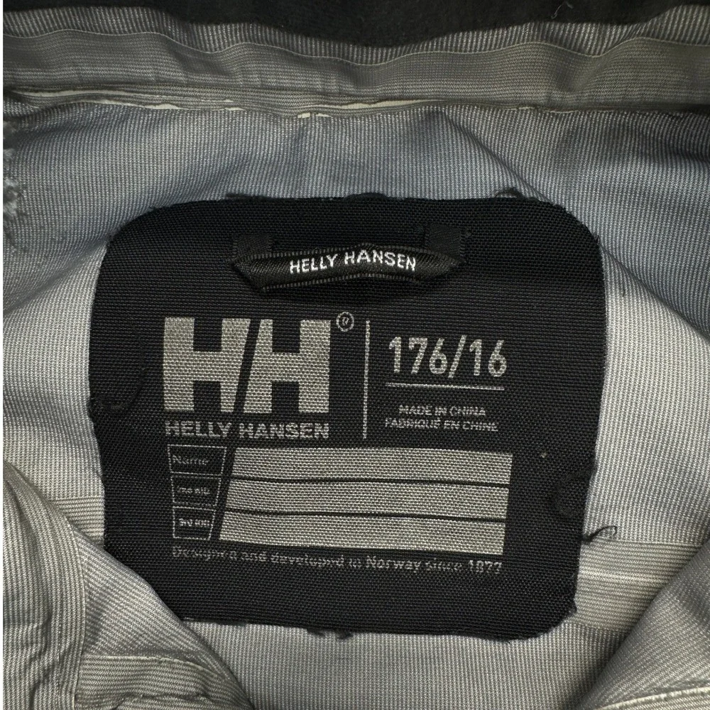 Helly Hansen Shell Jacket Black Junior Springbok / Kids 16